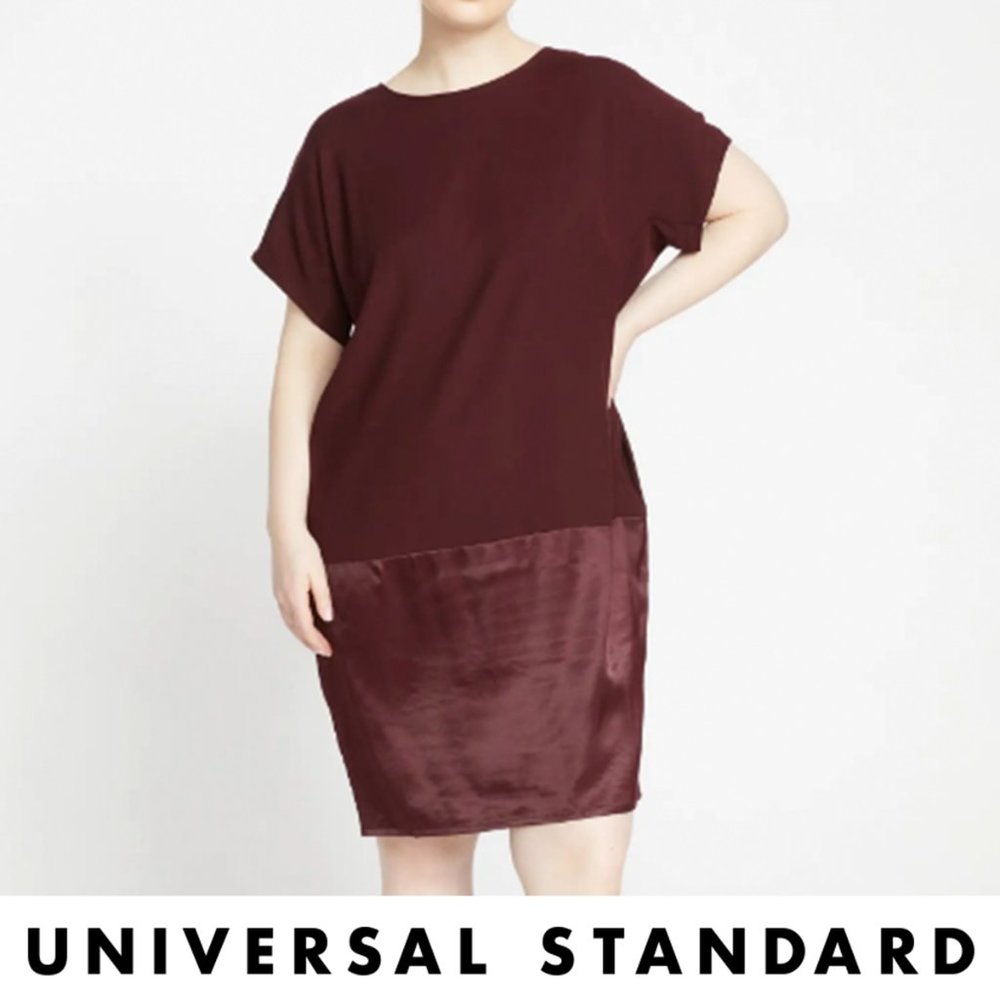 Avenir Dress in Black Cherry (XL)